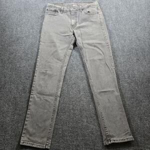 Levi’s 511 Jeans Mens 32x32 Gray Slim Stretch Denim